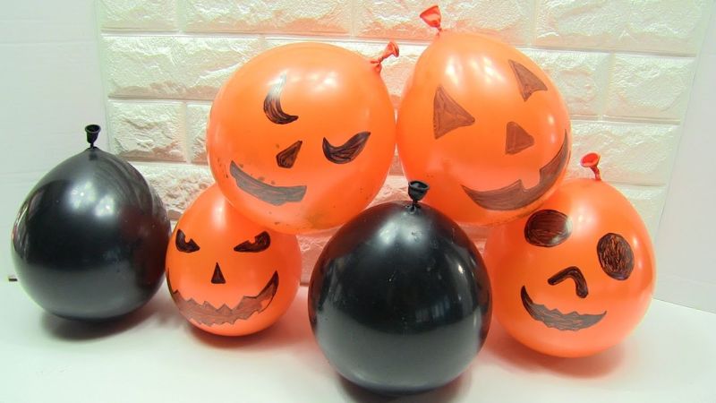  Ý tưởng trang trí Halloween cho lớp học bằng bong bóng
