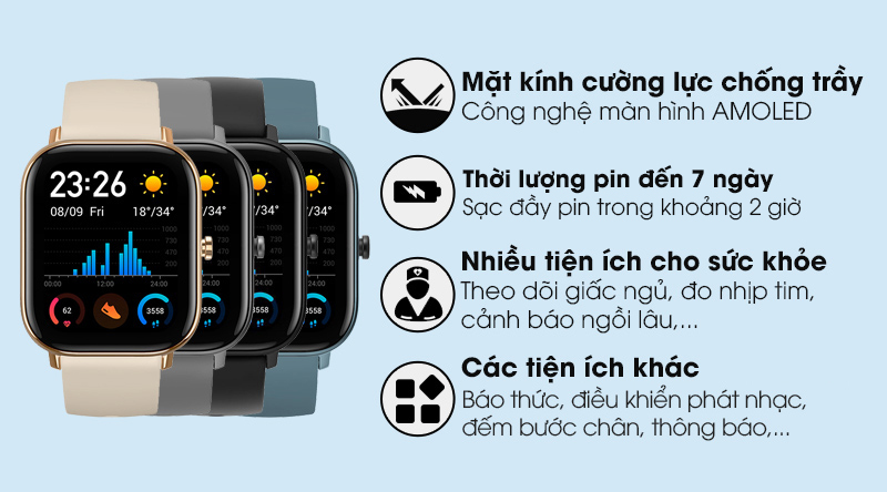 Đồng hồ thông minh Huami Amazfit GTS