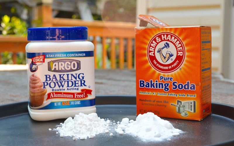 Phân biệt baking powder và baking soda