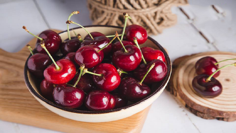 Cherry Mỹ có nhiều lợi ích tuyệt vời cho sức khỏe chúng ta