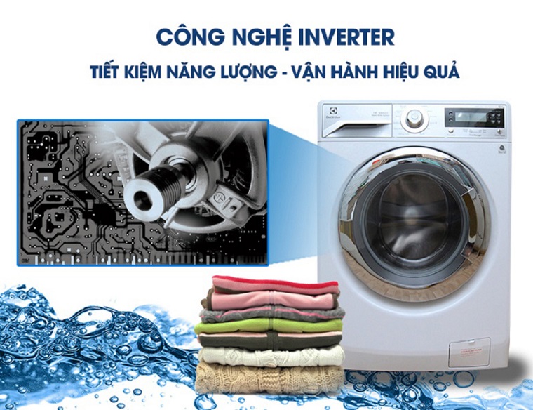 Máy giặt sử dụng công nghệ Inverter 