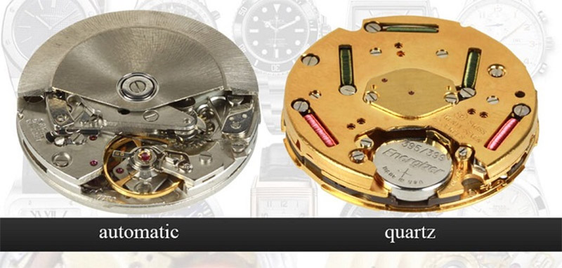 Phân biệt đồng hồ cơ với đồng hồ quartz thông thường