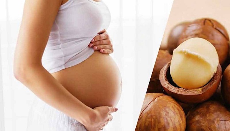 Hạt macadamic tốt cho phụ nữ mang thai và trẻ em