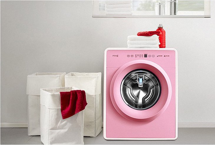 Chức năng khóa trẻ em trên máy giặt mini