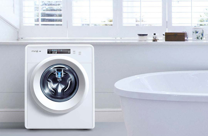 Máy giặt mini có khả năng tự vệ sinh lồng giặt