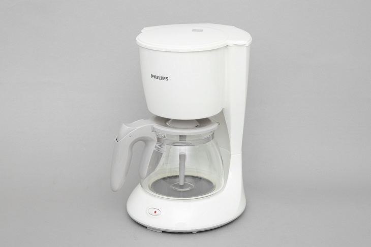 Máy pha cà phê nhỏ giọt Philips HD7447 thiết kế màu trắng trang nhã