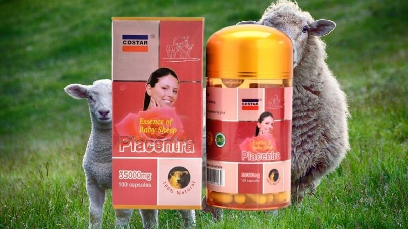 Nhau thai cừu của Úc Costar Placentra 35000mg