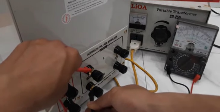 Cần nối dây máy ổn áp đúng cách để đảm bảo an toàn về điện khi sử dụng