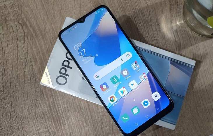 Điện thoại OPPO A16 sở hữu dung lượng 32 GB