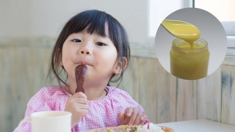 Sử dụng sữa ong chúa cho trẻ em