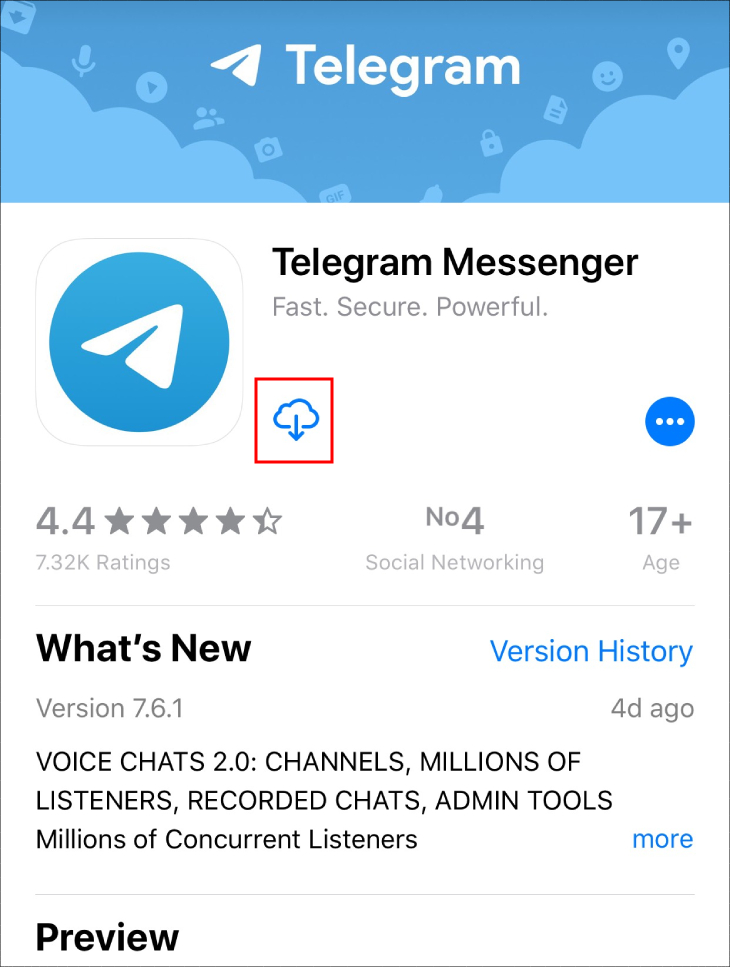 Tải và cài đặt Telegram cho điện thoại iPhone