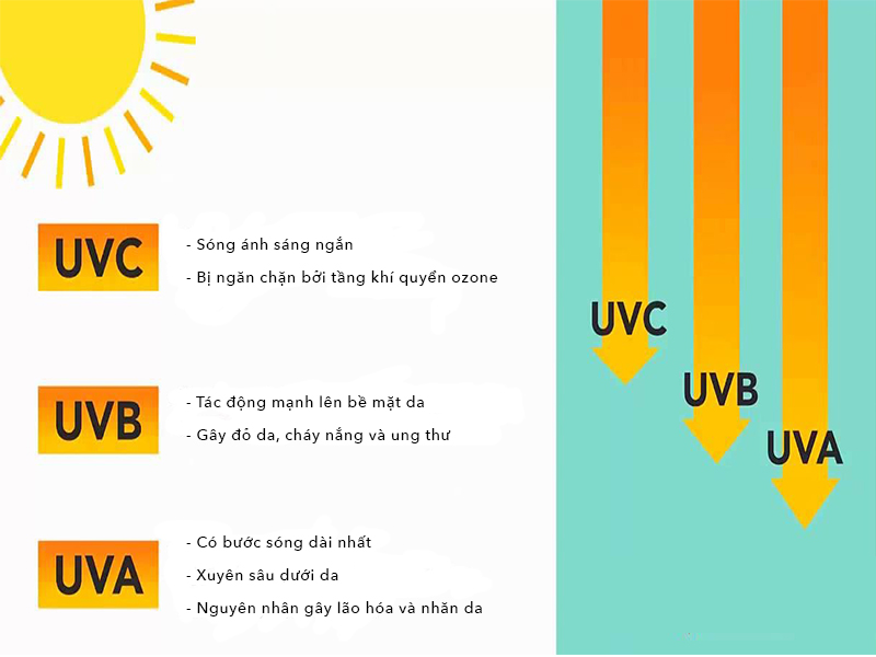 Tia UV là gì? Tác hại của tia UV đối với làn da của chúng ta