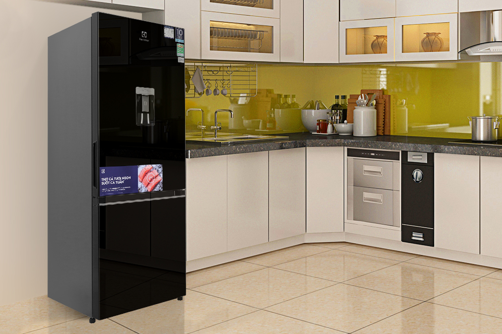 Tủ lạnh giả gương là loại tủ được làm từ kim loại, phủ một lớp sơn tĩnh điện bóng