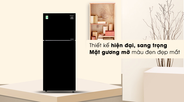 Tủ lạnh mặt gương có thiết kế đẳng cấp, sang trọng, tinh tế