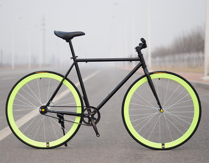 Xe đạp Fixed Gear có thiết kế đơn giản nhưng cá tính