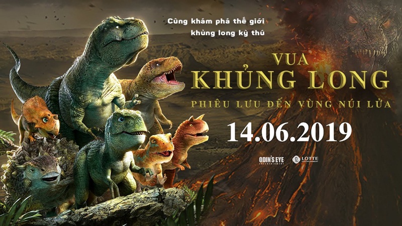 Dino King 3D: Journey to Fire Mountain - Vua khủng long: Phiêu lưu đến vùng núi lửa