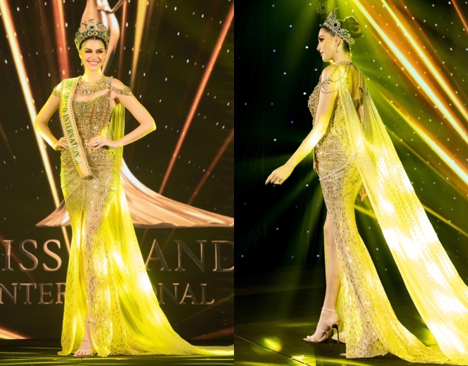 Hoa hậu đẹp nhất năm 2022 diện váy áo của nhà mốt Việt