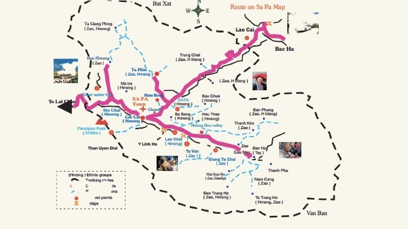 Bản đồ du lịch Sapa