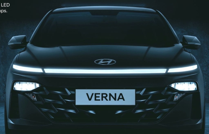 Verna (Accent) thế hệ mới lộ diện. Ảnh: Hyundai