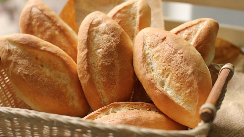 Sử dụng unbleached flour để làm bánh mì