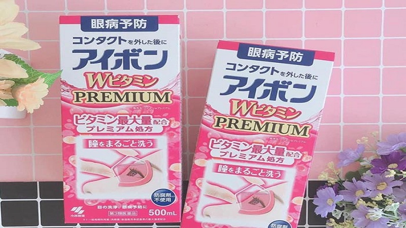 Đôi nét về nước rửa mắt Eyebon W vitamin