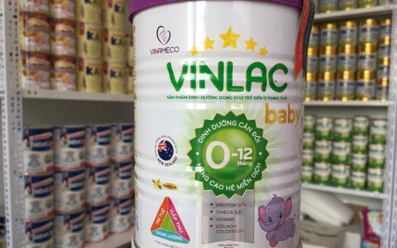 Sữa bột Vinlac Baby số 0