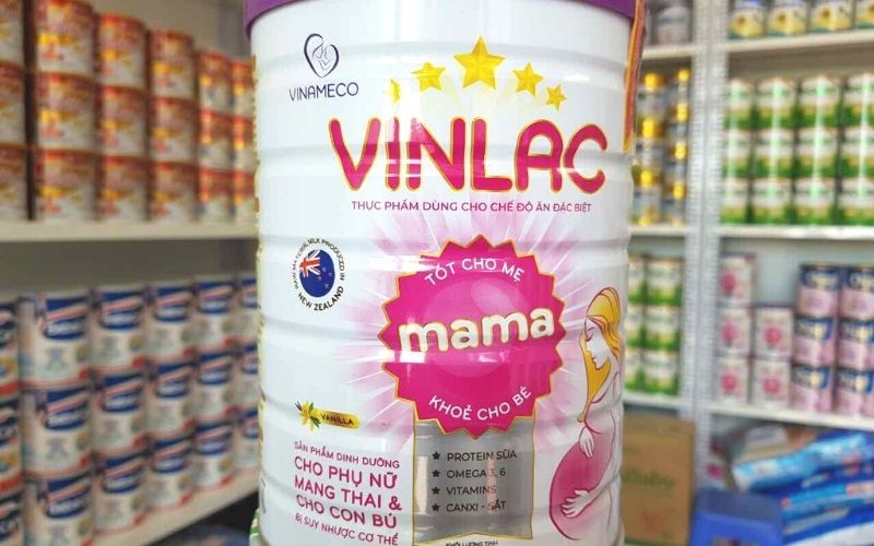Sữa bột Vinlac Mama