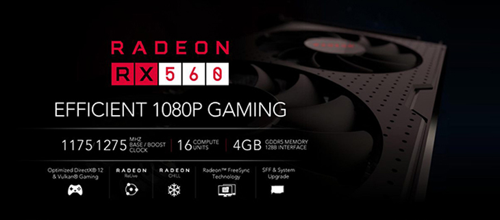 Ưu điểm của AMD Radeon RX 560X