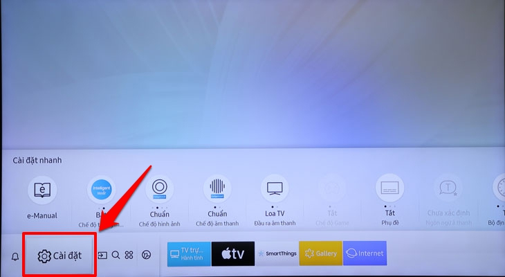 Hướng dẫn cách bật Film Mode trên tivi Samsung 2