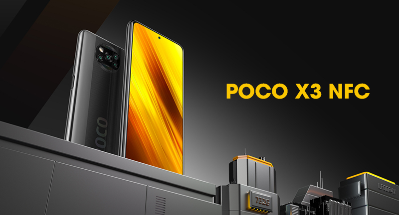 Xiaomi POCO X3 NFC được trang bị chip Snapdragon 732G