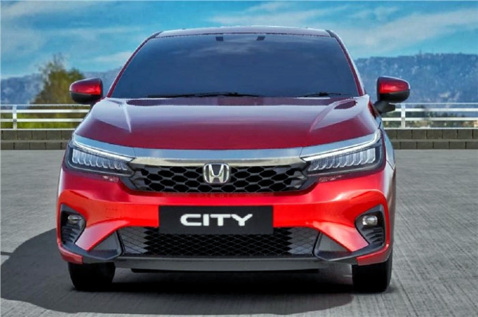 Honda City 2023 - bản nâng cấp giữa vòng đời lộ diện, dự kiến ra mắt ngày 2/3. Ảnh: Honda