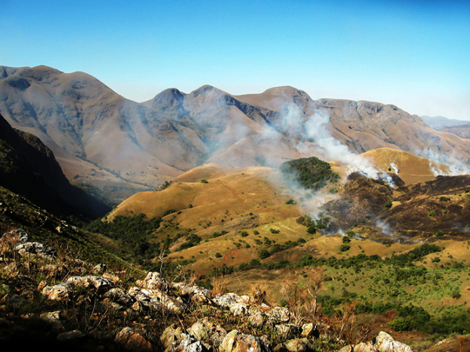 Vành đai Đá xanh Barberton ở Nam Phi-Swaziland. Ảnh: Marieke Peche