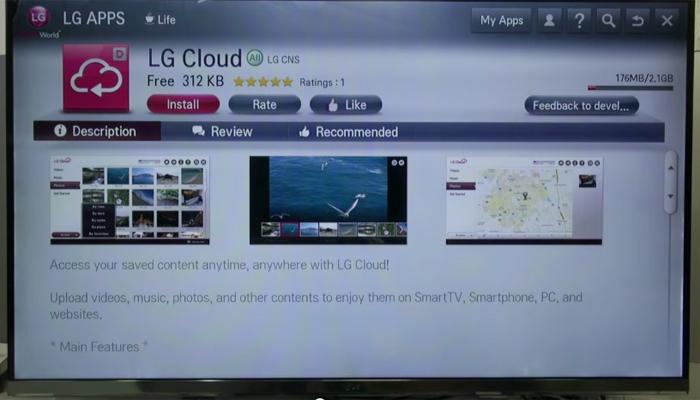 Ứng dụng LG Cloud