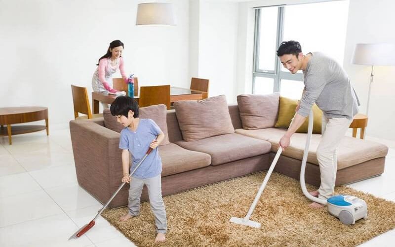 Giữ nhà cửa sạch sẽ, hạn chế môi trường phát triển của chúng