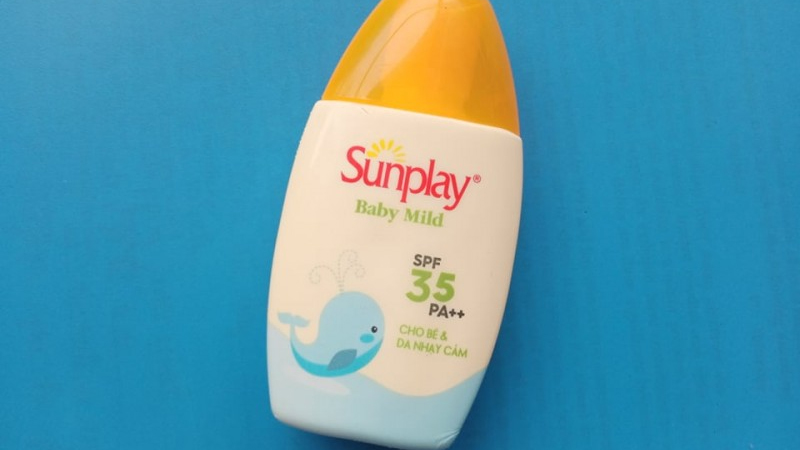 Kem chống nắng Sunplay Baby Mild SPF35+, PA++dành cho bé