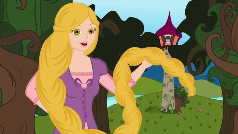 Nghe truyện Công chúa tóc mây MP3