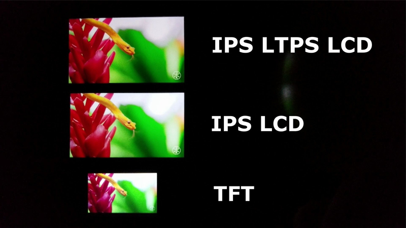 LTPS có nhiều ưu điểm so với TFT và IPS thông thường