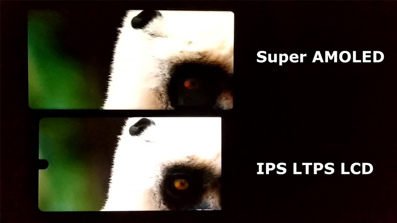 Màn hình LTPS gần như có thể sánh ngang với AMOLED