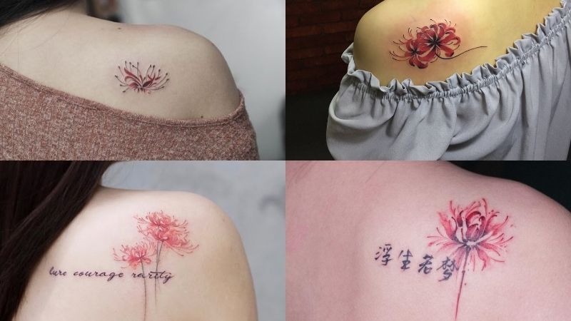 Vị trí xăm hình hấp dẫn của phụ nữ trong nghệ thuật tatoo mini