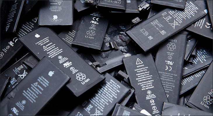 Pin lithium-ion được sử dụng phổ biến trên các thiết bị điện tử