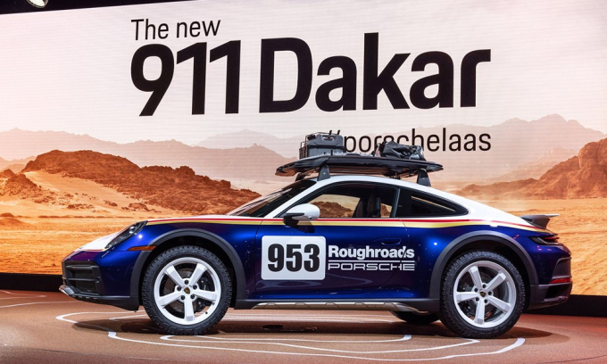 Porsche 911 Dakar ra mắt, thay vì 911 Safari như dự định. Ảnh: Car