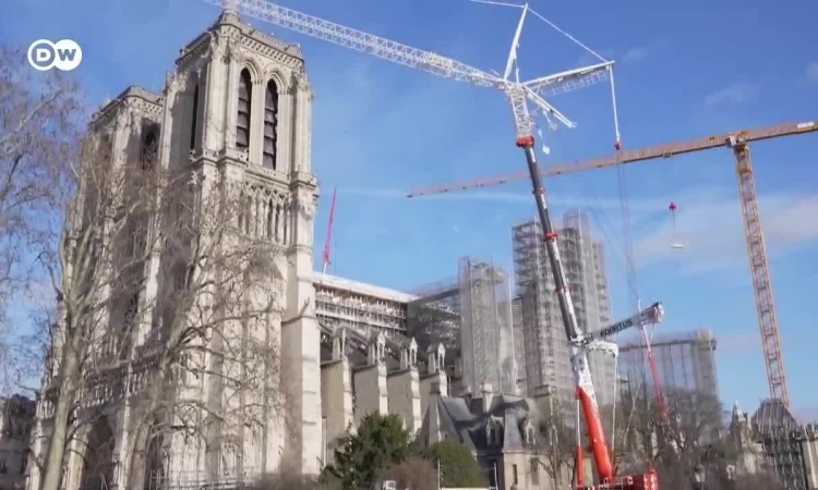 Quá trình phục hồi nhà thờ Đức Bà Paris sau hỏa hoạn