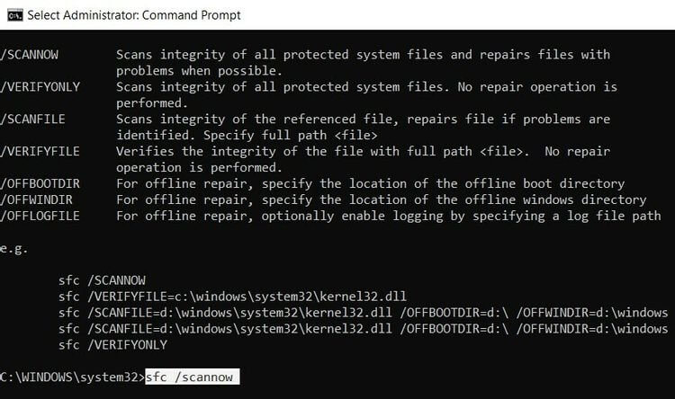 Lệnh Command Promt trên Windows 10