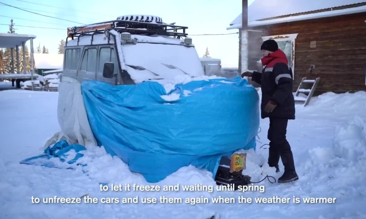 Sử dụng ôtô như thế nào ở nơi lạnh nhất thế giới?