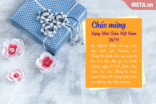 Tải Thiệp chúc mừng ngày Nhà giáo Việt Nam