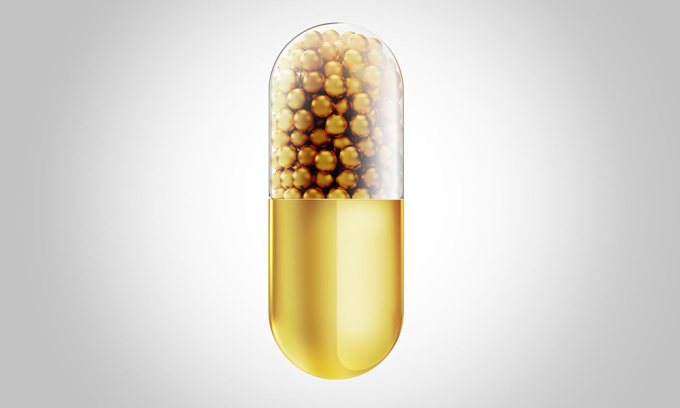 Thuốc chứa vàng có tiềm năng chống lại các siêu vi khuẩn. Ảnh: Deposit