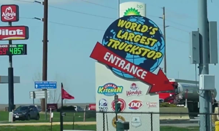 Trạm dừng chân cho xe tải lớn nhất thế giới