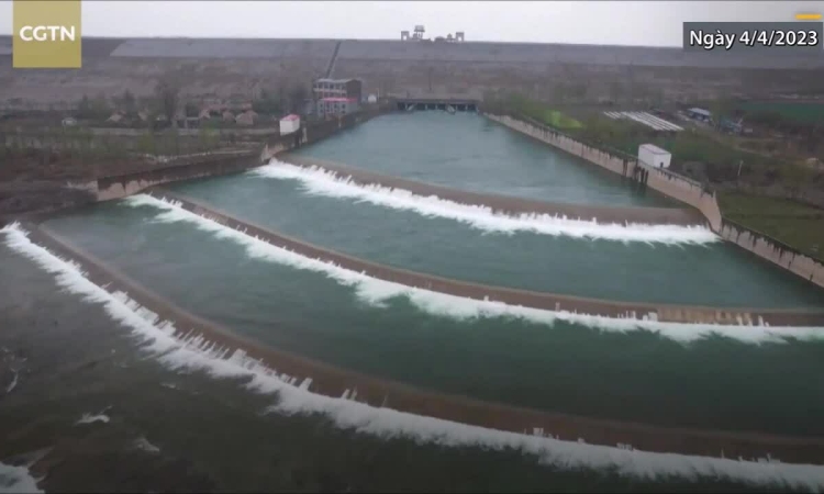 Trung Quốc tái cấp nước cho kênh đào dài nhất thế giới