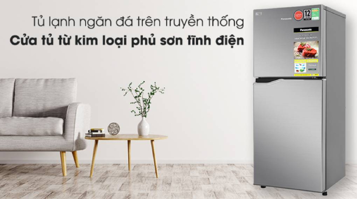 Tủ lạnh mặt sơn tĩnh điện có tính thẩm mỹ cao