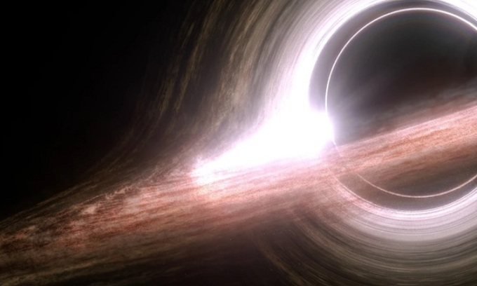 Mô phỏng hố đen khổng lồ TON 618. Ảnh: Wiki
